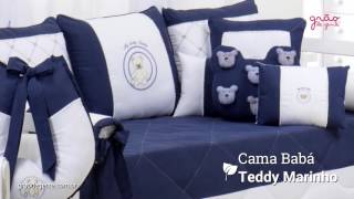 Quarto para Bebê Teddy Marinho | Ref: 50255