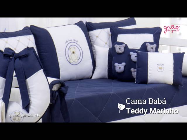 Quarto para Bebê Teddy Marinho | Ref: 50255