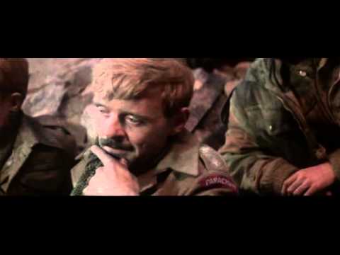 Bittrich and Frost chocolate scene in A Bridge too Far 1977