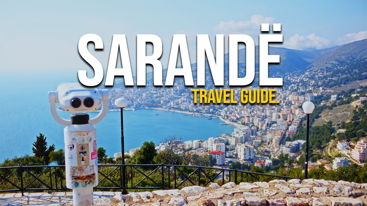 Sarandë waterfront and Ionian coast