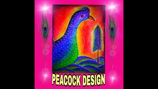preview picture of video 'How to draw a Peacock Design from Golfarnaz tabassum'