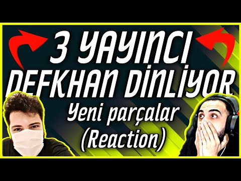 3 Yayıncı Defkhan'ın yeni parçalarını dinliyor. ( Neo&Toprak, Barış G, Roundel ) | Reaction