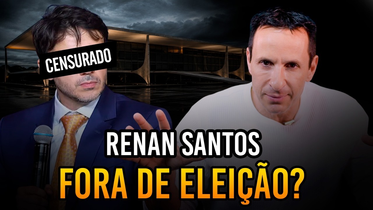 Renan Santos recebe suspensão de sua campanha por decisão de Toffoli no TSE - com Ben Zruel