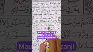 Download lagu Maulid Al Barzanji I Rawih ke 4 I Walamma tamma mp3