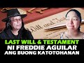 FREDDIE AGUILAR LAST WILL AND TESTAMENT kay Jovie Albao Maegan Aguilar PUMANAW NA CAUSE OF DEATH RIP