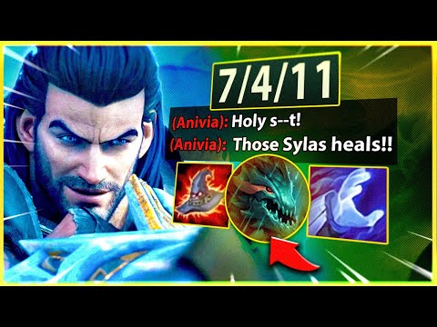 This Sylas Healing Mechanic is BUGGED... Full HP in SECONDS ;)