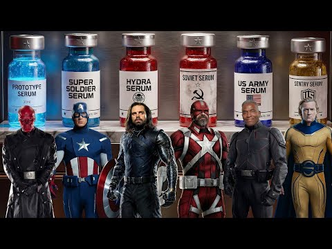 All Super Soldier Serums Explained |  MCU Super Soldiers Explained  #mcu #supersoldier #marvel 
