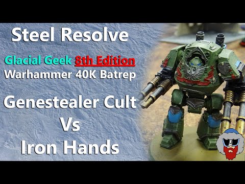 Genestealer Cult VS Iron Hands - Warhammer 40K Batrep - 2,000pts