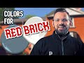 Exterior Paint Color Combinations for Red Brick | House Design Ideas