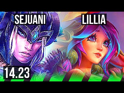 SEJUANI vs LILLIA (JGL) | EUW Master | 14.23