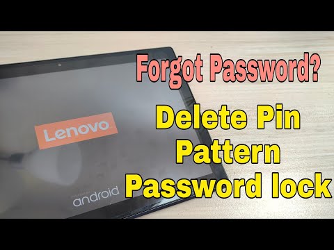 How to Hard Reset Lenovo Tab 4 10 (TB-X304F). Remove pin, pattern, password lock.