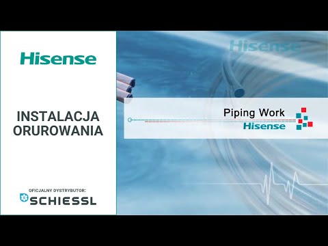 Hisense - Instalacja orurowania - zdjęcie