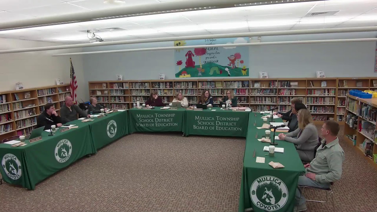 January 28, 2026 Mullica Twp Board of Education Meeting
