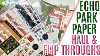 Echo Park Paper Haul Video and NEW Paper Flip Through, Santa's Christmas Delivery Paper Flip Through