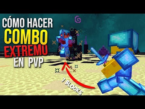 HOW TO MAKE THE BEST COMBOS in MINECRAFT PvP!!  - Tips for PvP.
