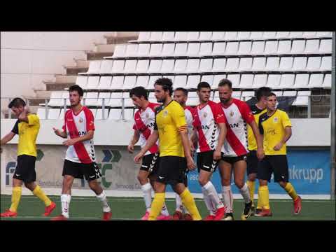 Gol de Canario C. E. L'Hospitalet - U. E. Castelldefels Copa Catalunya 19/20 (2-0)