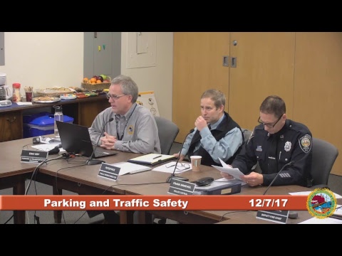 Parking and Traffic Safety Committee 12.7.2017