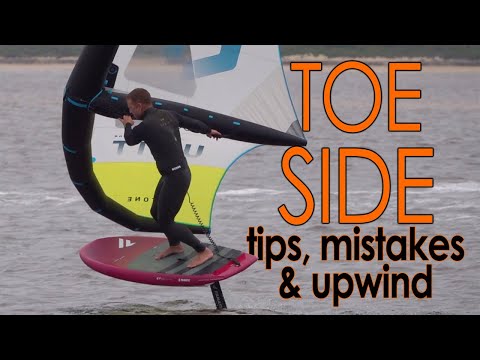 Toeside (tips, mistakes & upwind riding)