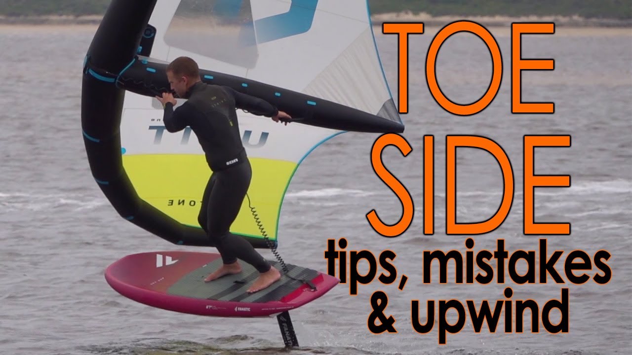 Toeside (tips, mistakes & upwind riding)