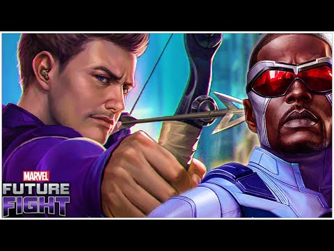 I MIGHT NEVER USE FALCON AGAIN! HAWKEYE IS JUST TOO GOOD! Marvel Future Fight
