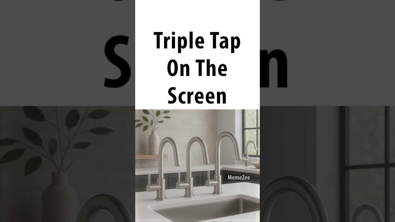 Triple Tap On Screen