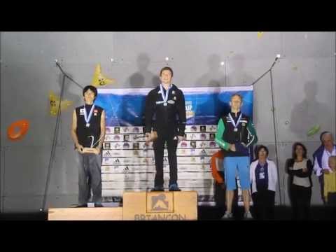 Victoire Supper Gautier Mondial de l'escalade Briançon 2015