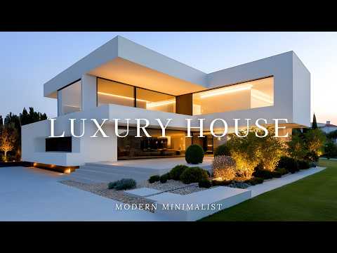 Modern Minimalist Luxury House: Sleek Design & Timeless Elegance