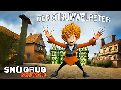 Der Struwwelpeter🙋🏼‍♂️Kindergeschichten 📚 und Deutsche Märchen | SnugBug Deutsch
