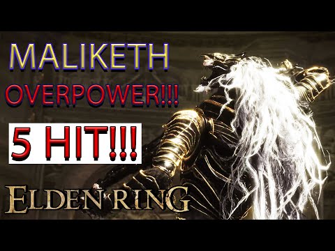 Elden Ring: EASILY Defeat Maliketh In 1 MINUTES - OverPowered With Arcane Build