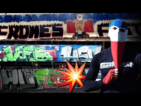 Nighttime graffiti trouble between Kiel and Hamburg/Lübeck...