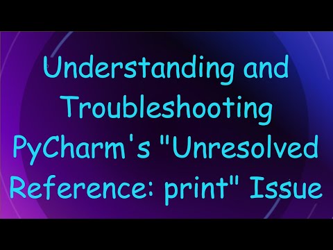 Python Unresolved Reference