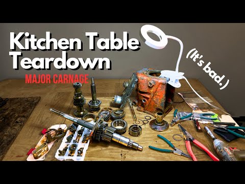 Abandoned Amazon- Damaged M41 Transmission Teardown