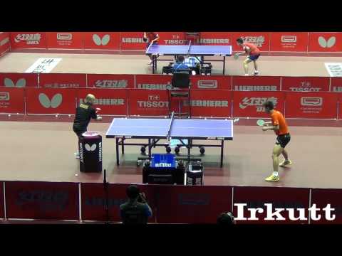 Zhang Jike multiball practice at 2015 WTTC