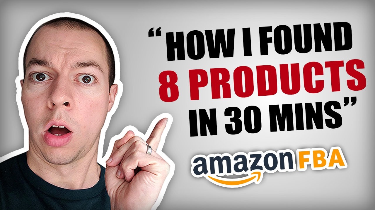 How I Found 8 Products In 30 Minutes (Amazon FBA Product Research Tutorial 2026)