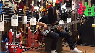 Video thumbnail for Ibanez BTB1826 NTL by 三木楽器 / MIKIGAKKI 公式チャンネル