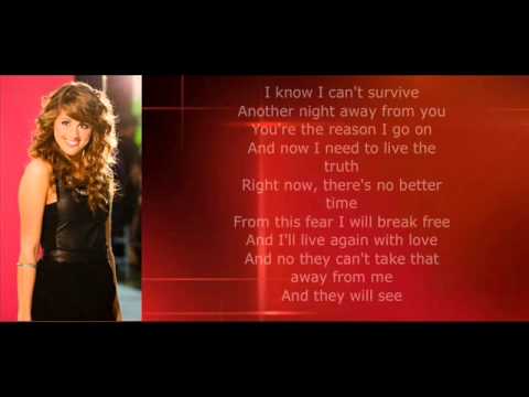 Angie Miller - I Surrender with Lyrics Top 10 American Idol Season 12