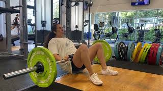 Hip thrust con barra