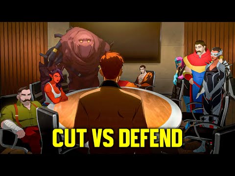 Dispatch - Cut Invisigal from the Team vs Defend Invisigal (All Choices)