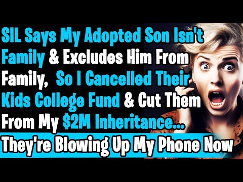SIL Claimed My Adopted Son Isn't Part Of The Family & Only Her Kids Should Be On My $2M Inheritance