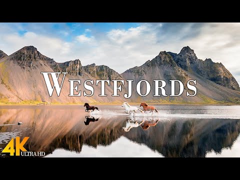 Westfjords Iceland 4k Ultra HD • Stunning Footage, Scenic Relaxation Film with Calming Music.