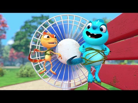 FAN FULL EPISODE #1 #2 #3 | Cam & Leon | Kids Cartoons | Funny Cartoons