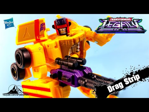 Transformers Legacy Deluxe Class DRAGSTRIP Video Review