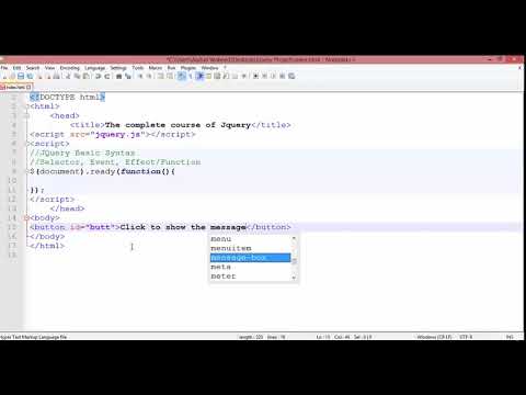 Lecture 3 Tutorial Jquery Basic Syntax