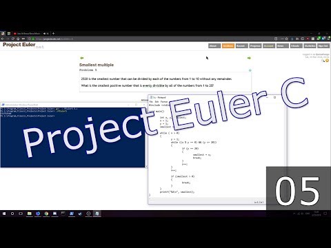 Project Euler in C #5: Smallest Multiple