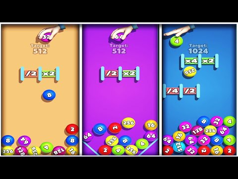 Bounce Ball 2048 - Gameplay Walkthrough  - Parte 1