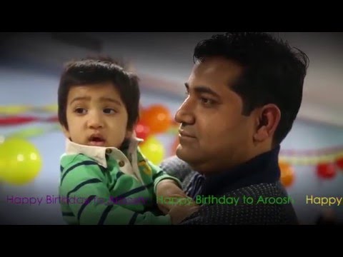 Aroosh First Birthday 2016
