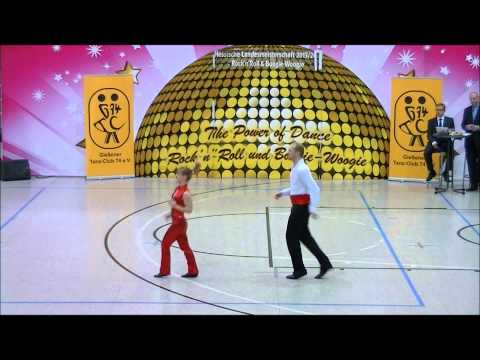 Sebastian ROTT und Nadine STÜNKEL LM Hessen Rock´n´Roll 2.11.2013 Fußtechnik ER