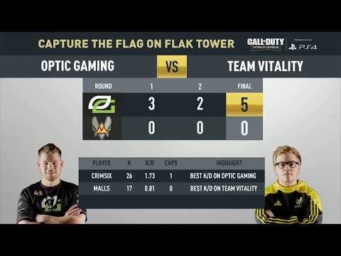 CWL Pro League Division A Stage 1 Week 2 Match Recap: OpTic Gaming vs. Vitality