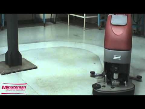Minuteman Walk Behind Floor Scrubbers, Disc and Cylindrical