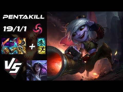 BOTTOM Tristana vs Kai'Sa [PENTAKILL] - NA Grandmaster Patch 25.S2.7